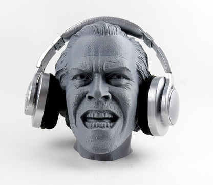 The Shining Headphone Holder, Jack Torrance Headset Stand Bust, Horror Movie Home Decor