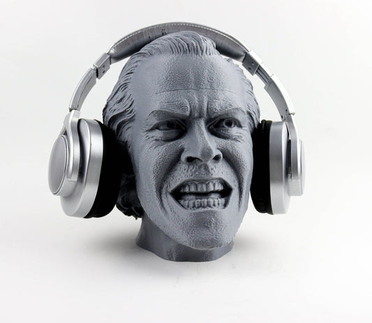 The Shining Headphone Holder, Jack Torrance Headset Stand Bust, Horror Movie Home Decor