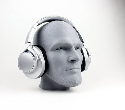 Khabib Nurmagomedov Bust Headphone Holder, Headset Stand, Bust, Sculpture, Decoration