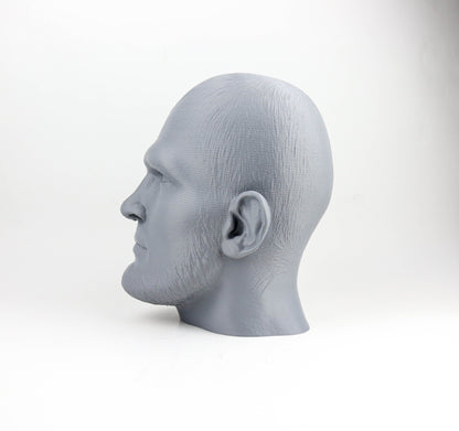 Khabib Nurmagomedov Bust Headphone Holder, Headset Stand, Bust, Sculpture, Decoration