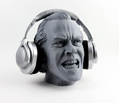 The Shining Headphone Holder, Jack Torrance Headset Stand Bust, Horror Movie Home Decor