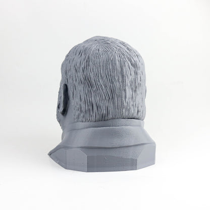 Alex Jones Headphone Holder, Headset Stand, Bust, Sculpture, Decoration