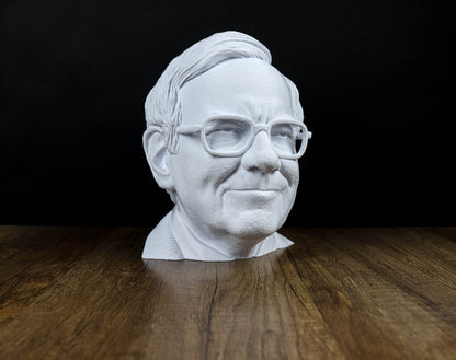 Warren Buffett Head Bust
