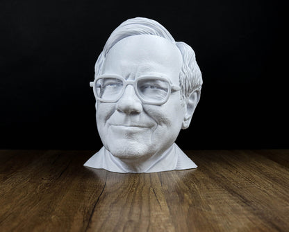 Warren Buffett Head Bust