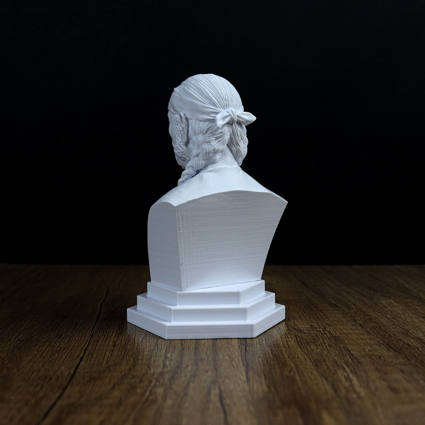 Willie Nelson Bust, Country Music Legend Statue, Gift for Country Music Fans