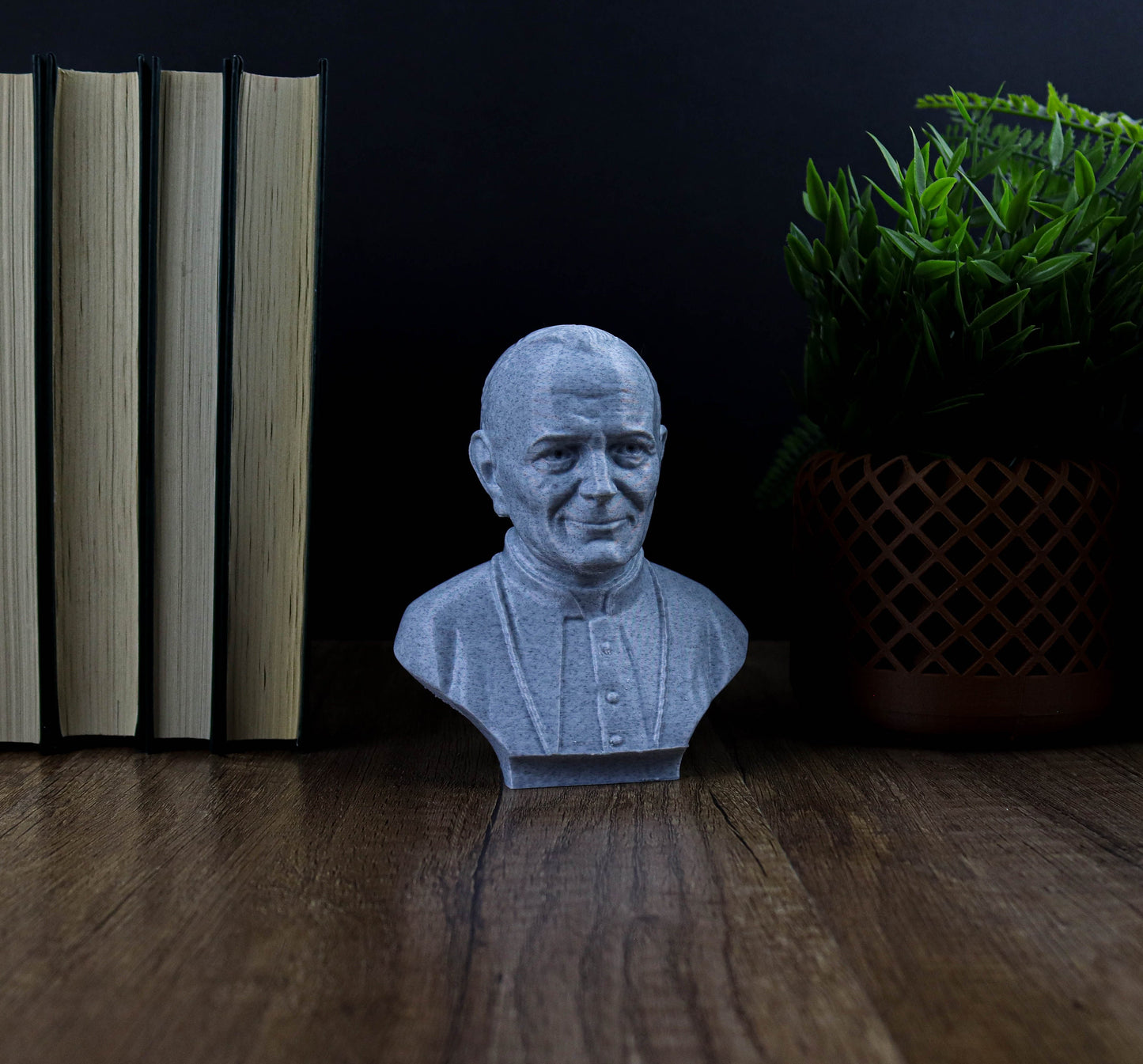 Pope John Paul II Bust Statue