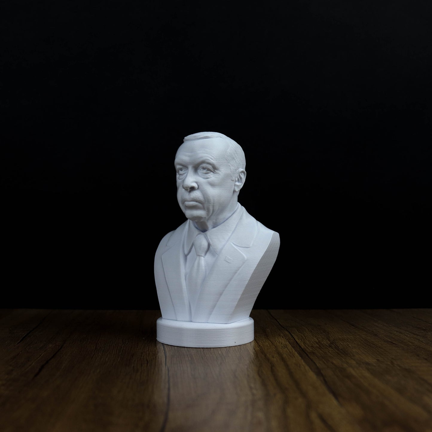 Recep Tayyip Erdoğan Statue, Turkish Leader 3d printed Bust