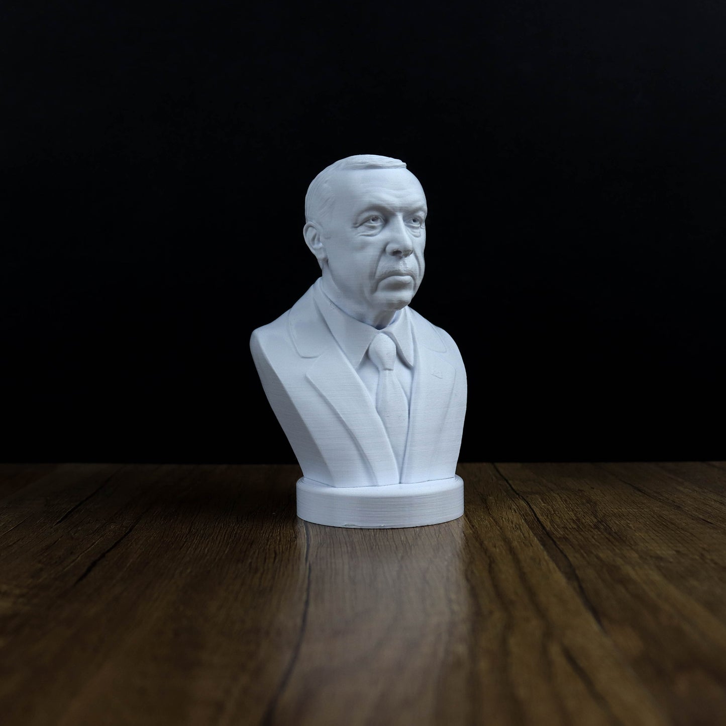 Recep Tayyip Erdoğan Statue, Turkish Leader 3d printed Bust