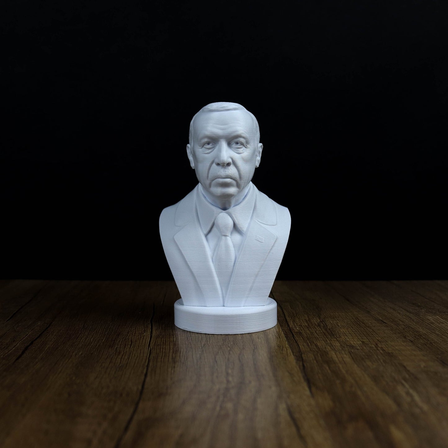 Recep Tayyip Erdoğan Statue, Turkish Leader 3d printed Bust