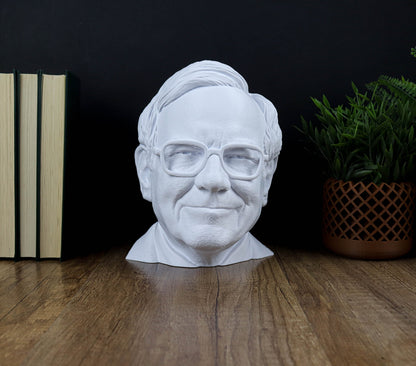 Warren Buffett Head Bust