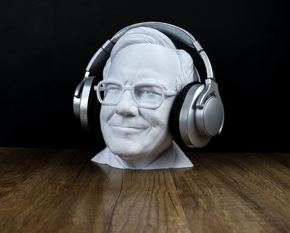 Warren Buffett Head Bust
