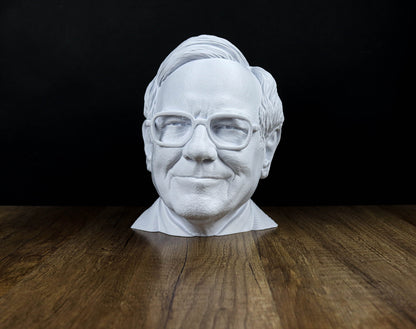 Warren Buffett Head Bust