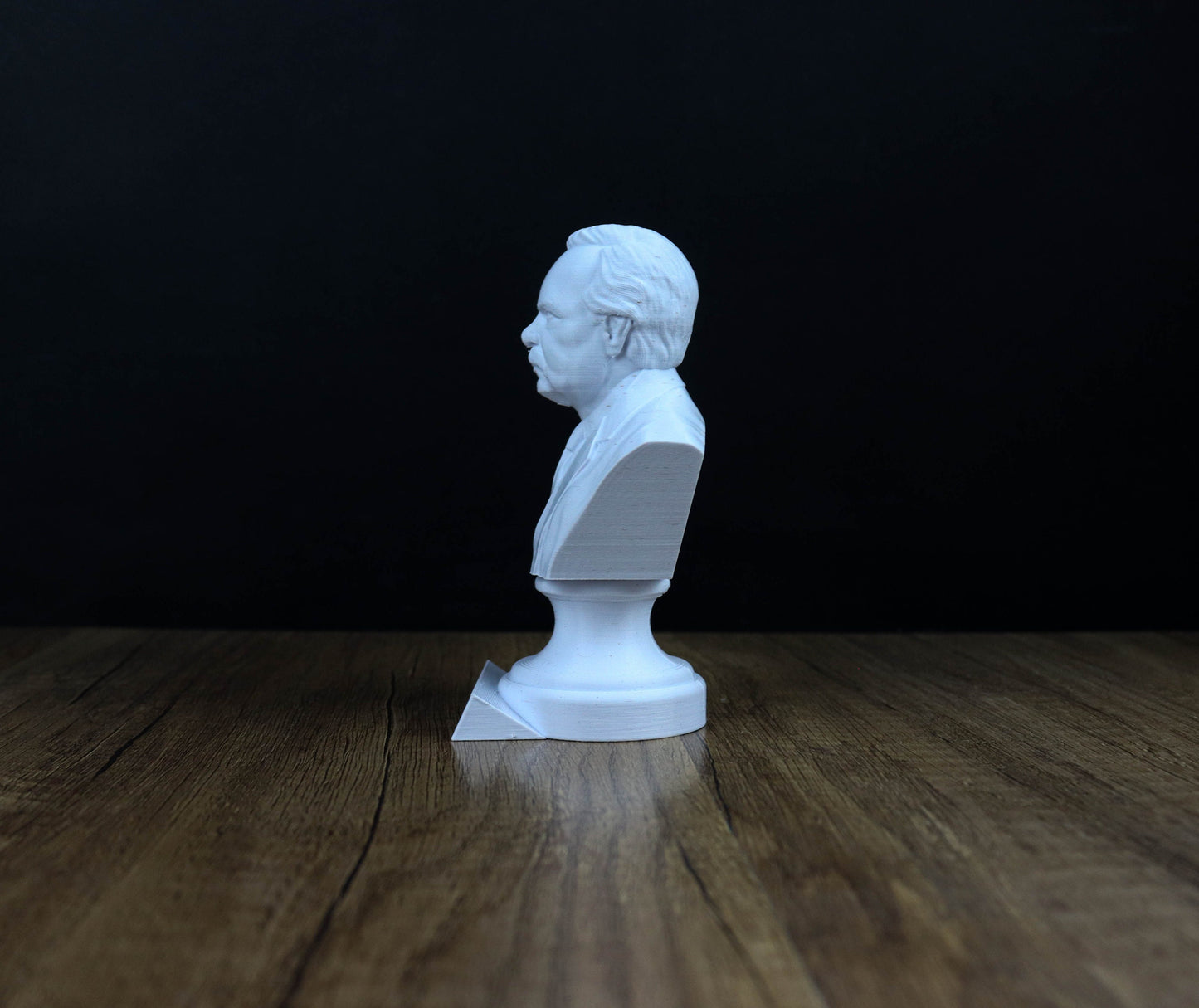 G. K. Chesterton Bust, British Author Sculpture