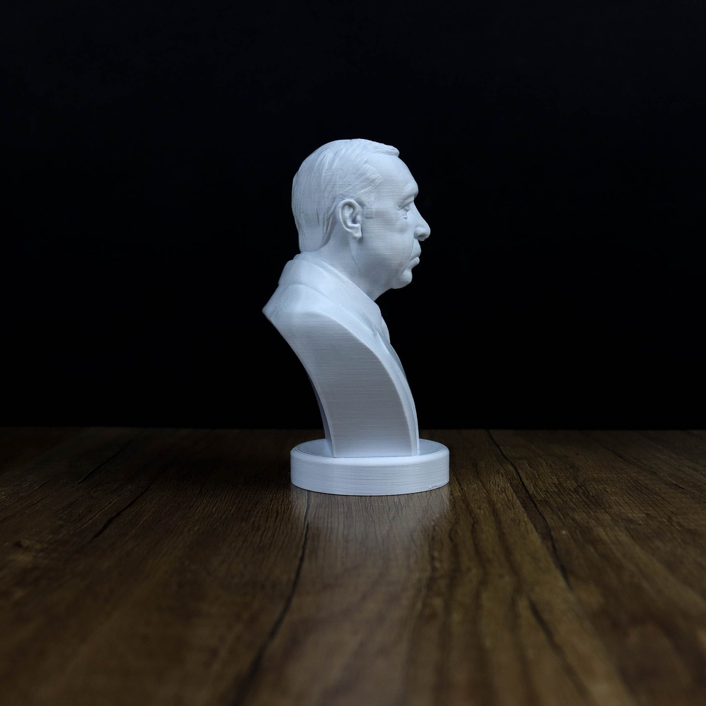 Recep Tayyip Erdoğan Statue, Turkish Leader 3d printed Bust