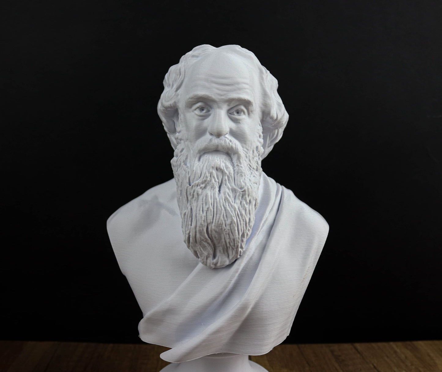 Pythagoras Bust, Ancient Mathematician Statue, Greek Mythology Inspired Sculpture