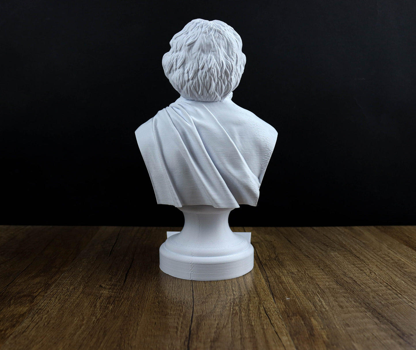 Pythagoras Bust, Ancient Mathematician Statue, Greek Mythology Inspired Sculpture