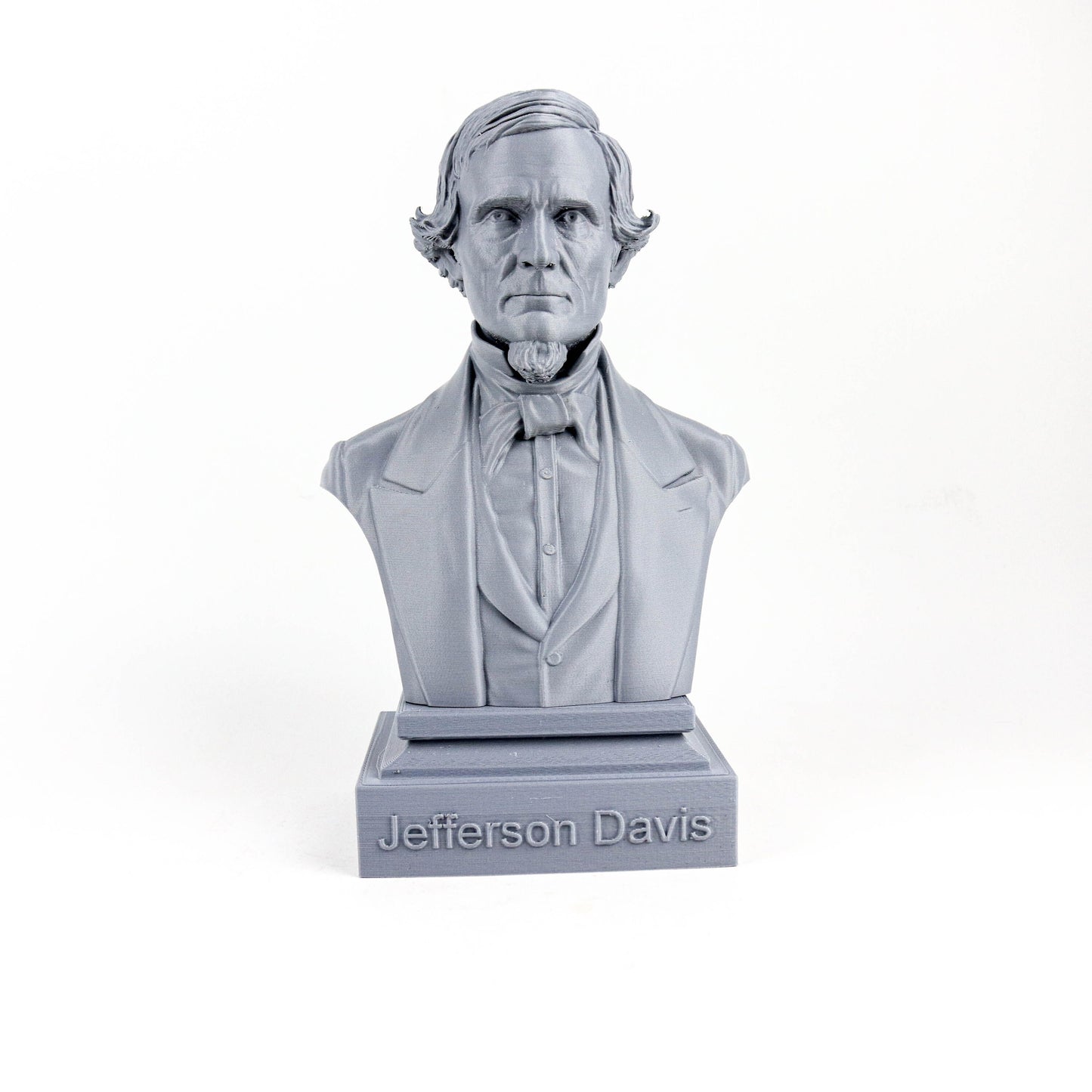 Jefferson Davis Bust, Former President of the Confederate States of America Sculpture