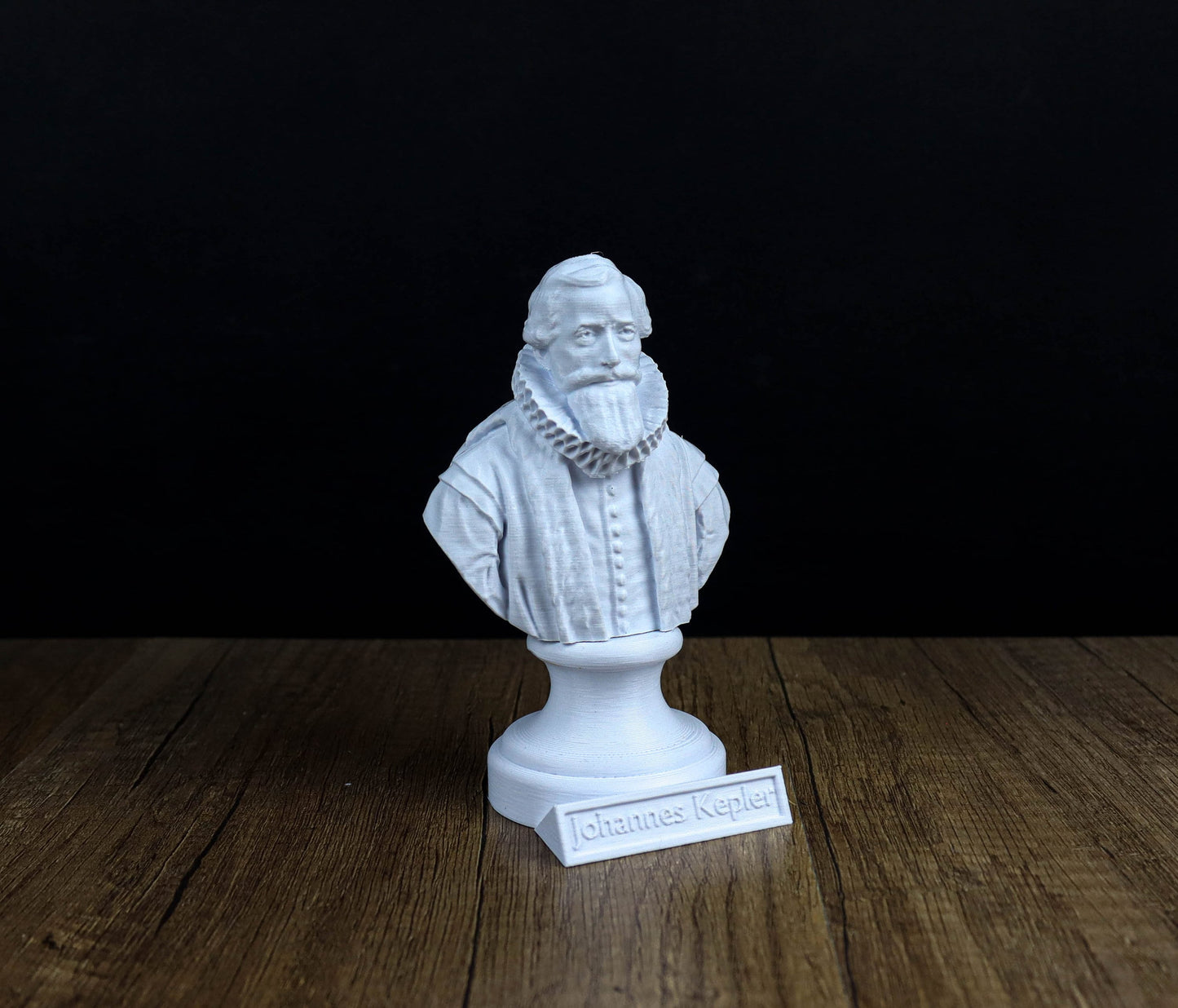 Johannes Kepler sculpture, Astronomer Bust Decor