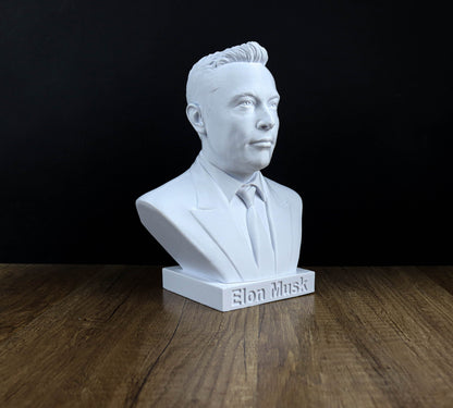 Elon Musk Sculpture Bust,  SpaceX, Entrepreneur