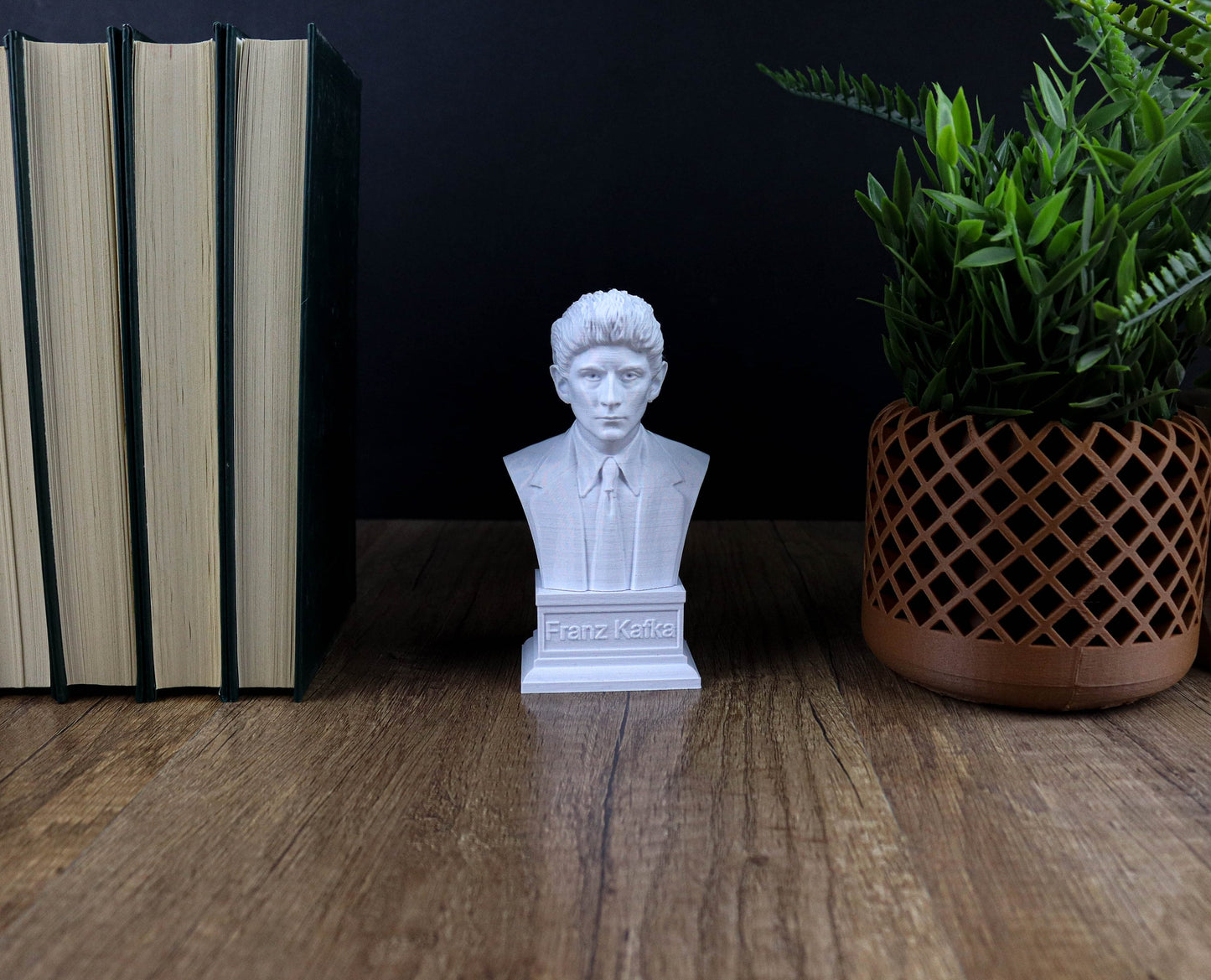 Franz Kafka Bust, Novelist and Short Story Writer, Gift for Book Lover