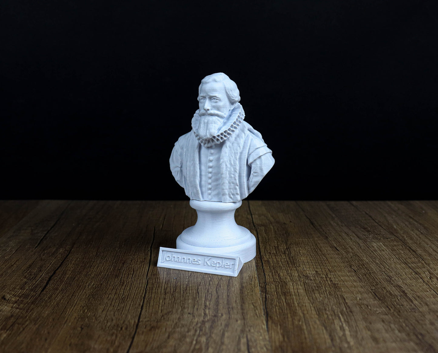 Johannes Kepler sculpture, Astronomer Bust Decor