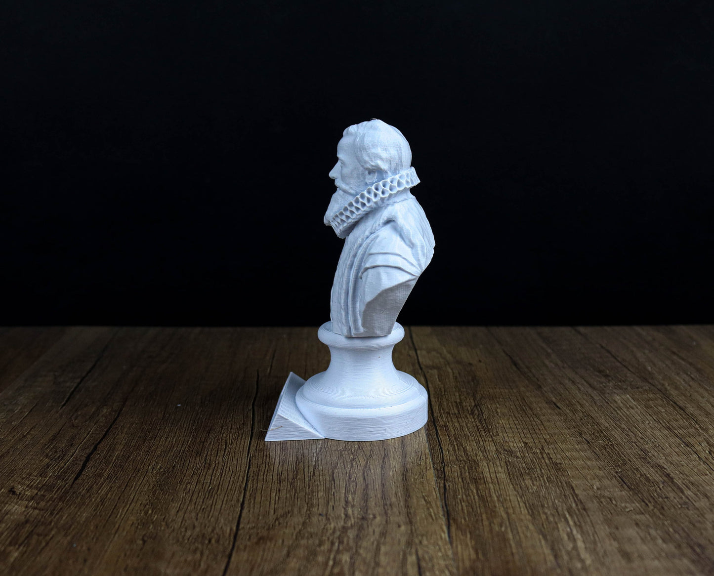 Johannes Kepler sculpture, Astronomer Bust Decor