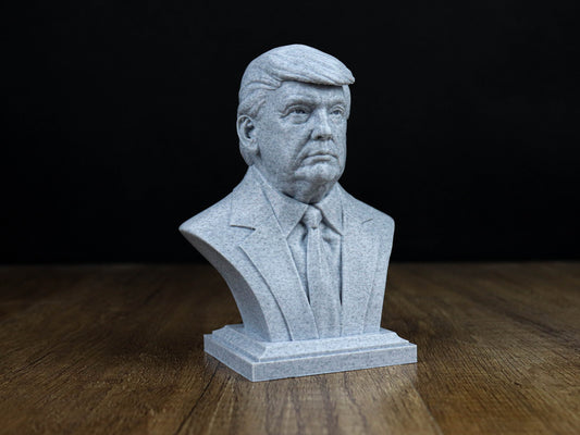 Donald Trump Bust, 45th American President Sculpture