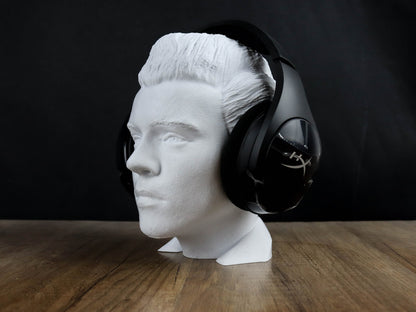 Harry Styles Headphone Holder Bust, Desktop Decor Headphone Stand