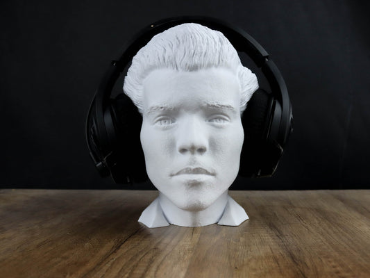 Harry Styles Headphone Holder Bust, Desktop Decor Headphone Stand