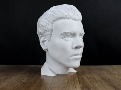 Harry Styles Headphone Holder Bust, Desktop Decor Headphone Stand