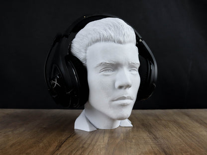 Harry Styles Headphone Holder Bust, Desktop Decor Headphone Stand