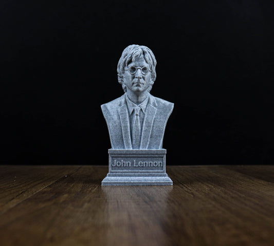 John Lennon Bust, The Beatles Statue, Sculpture Decoration